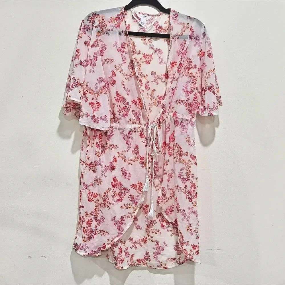 LC Lauren Conrad Tie Front Kimono